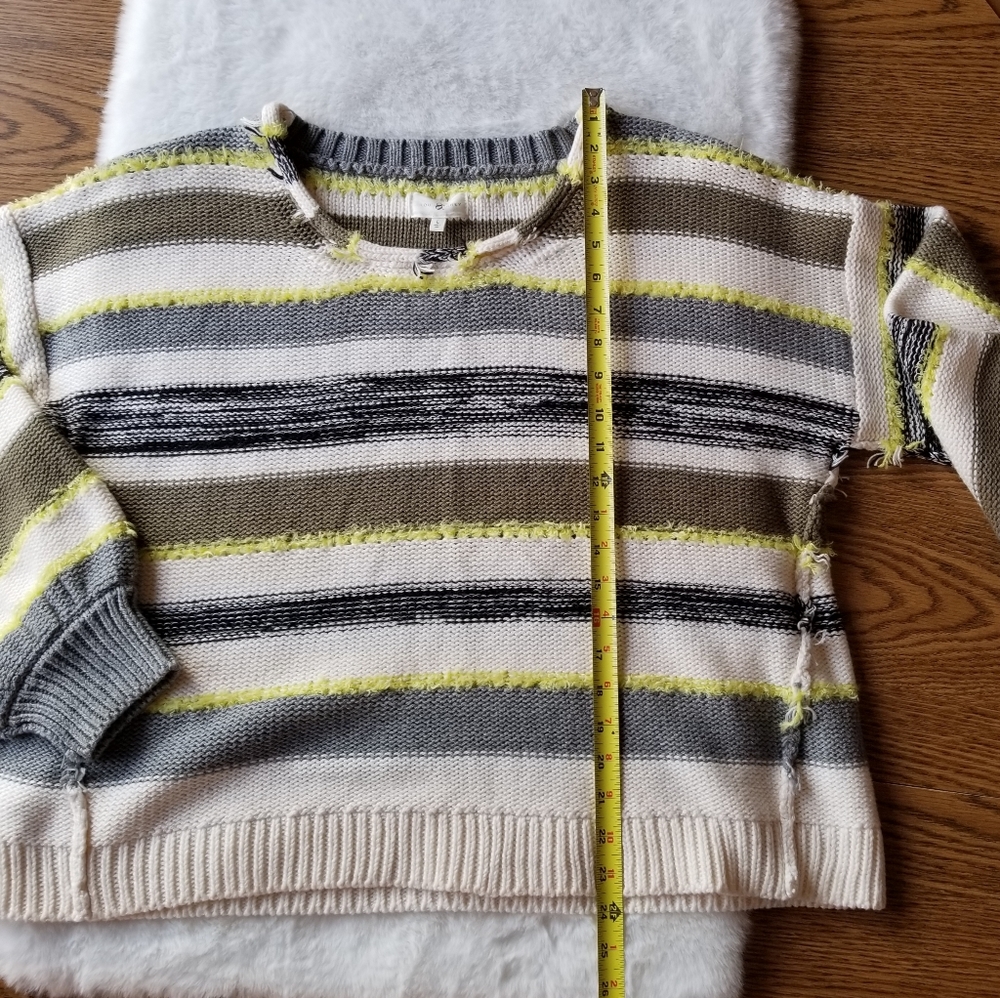 Striped Women's Sweater - Picture 8 of 14